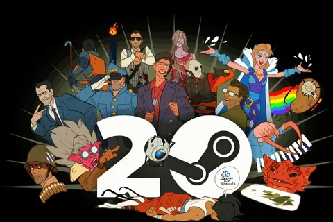 Popüler oyun mağazası Steam, 20. yaşını kutluyor
