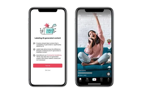 TikTok’tan yapay zekâ yardımıyla hazırlanmış içerikleri etiketlemek için yeni bir yöntem