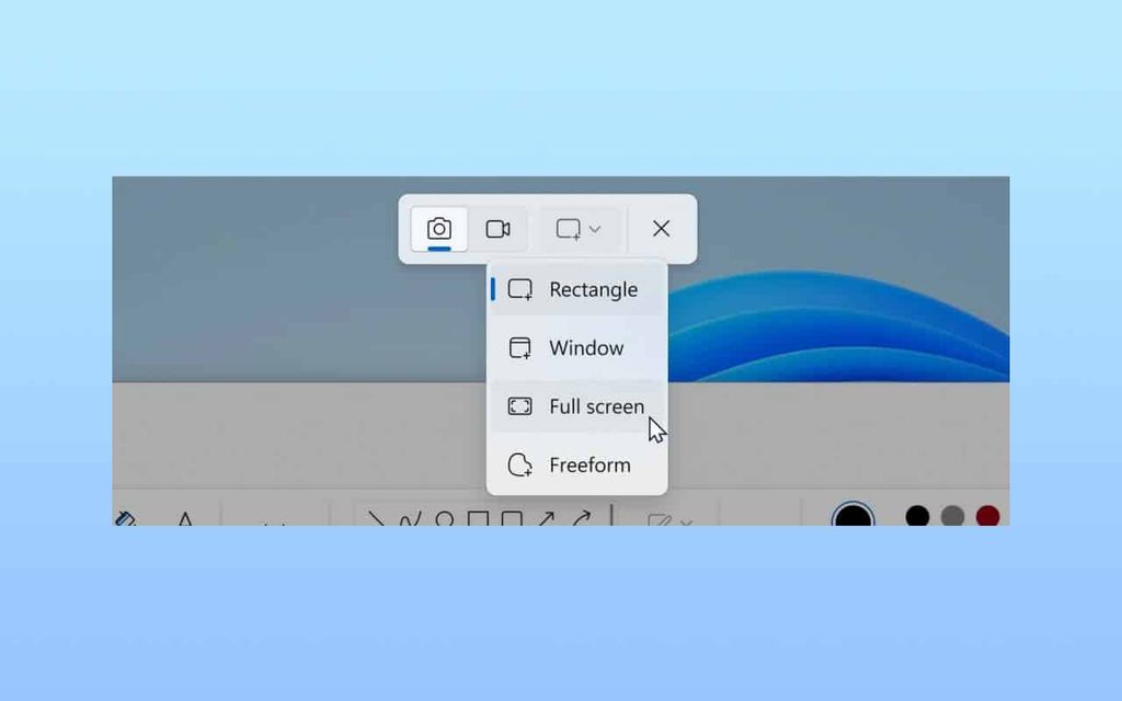 windows 11 ekran alıntısı aracı