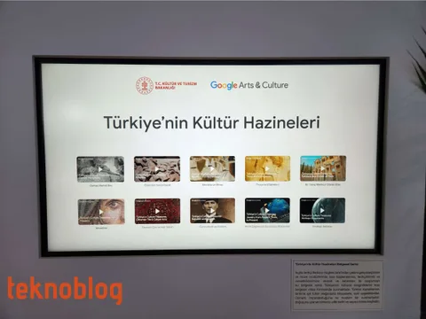“Türkiye’nin Hazineleri” cumhuriyetin 100. yılında Google Arts & Culture ile dijital ortama taşınıyor