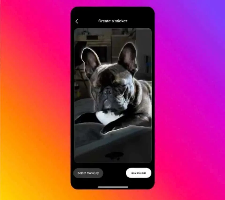 Instagram fotoğrafları hikaye ve Reels videolarına eklenecek çıkartmalara dönüştürmeyi test ediyor
