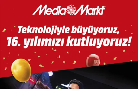 MediaMarkt, Türkiye’deki 16. yılını özel bir kampanya ile kutluyor