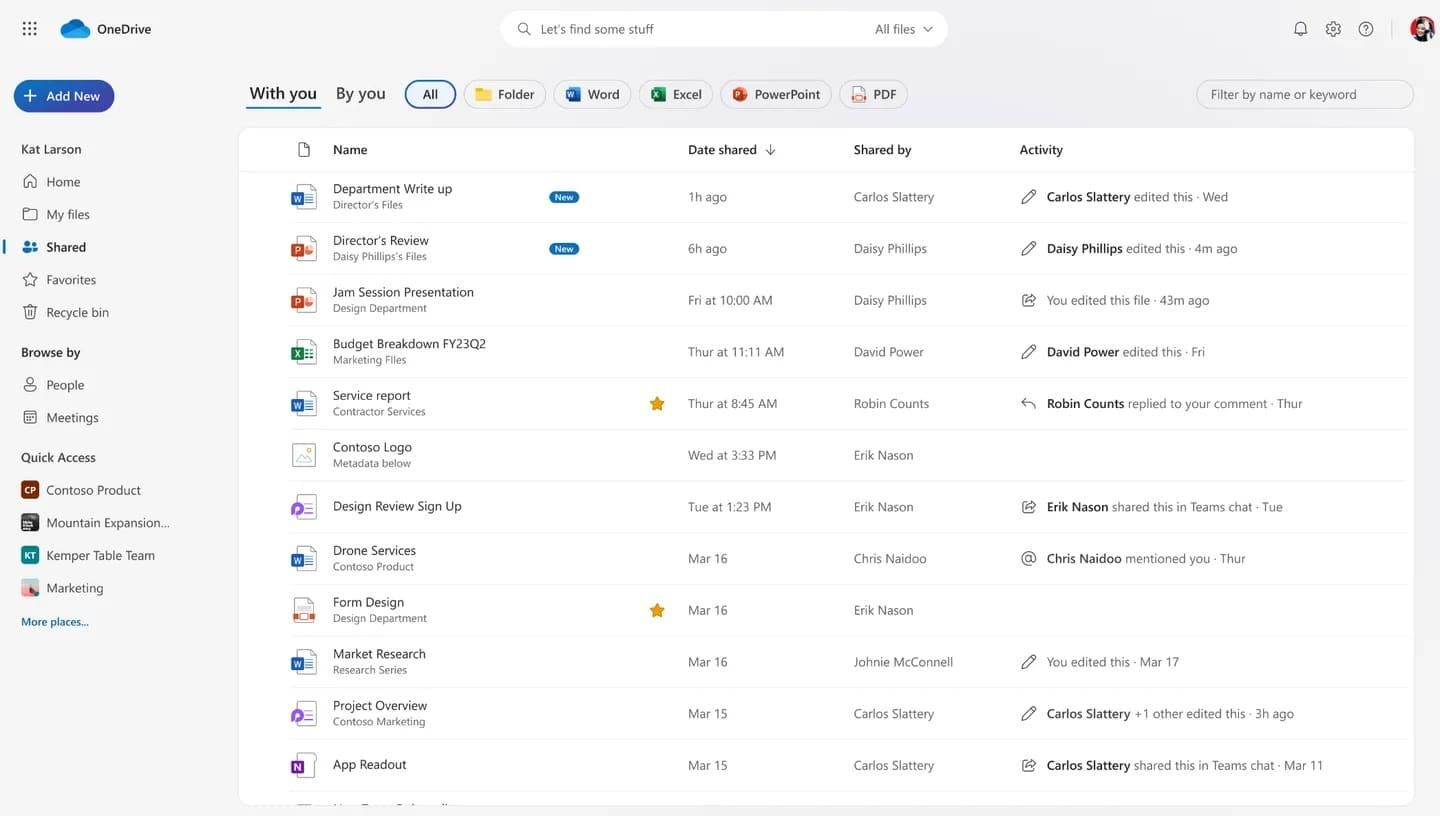microsoft onedrive