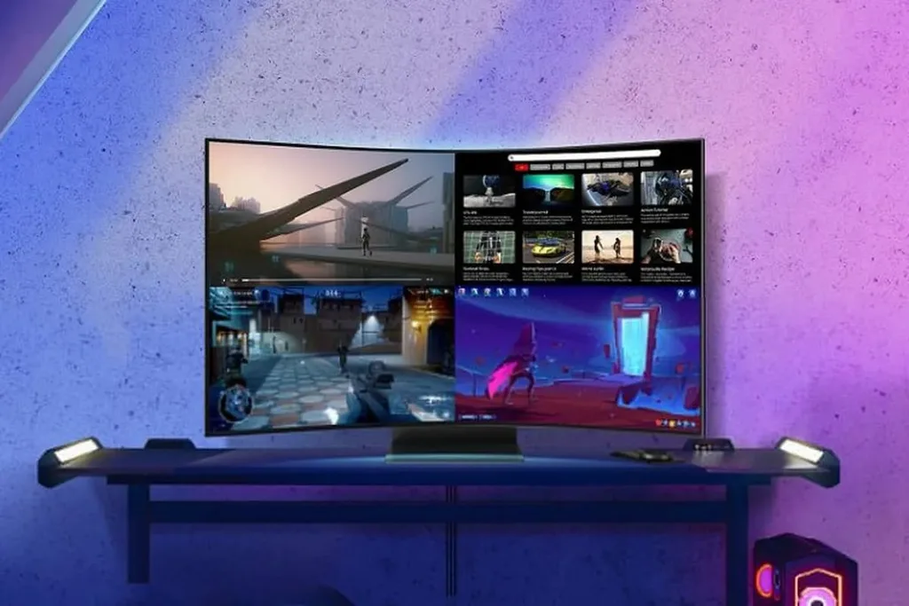 Samsung, ikinci nesil Ark monitörüne DisplayPort ve daha fazla Multi View seçeneği ekliyor