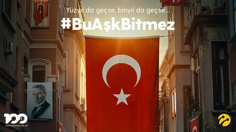 Turkcell, Cumhuriyet’in 100. yılına özel dijital hediyelerle kutlama yapıyor