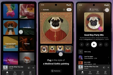 YouTube Music’te çalma listesi görsellerine yapay zekâ dokunuşu