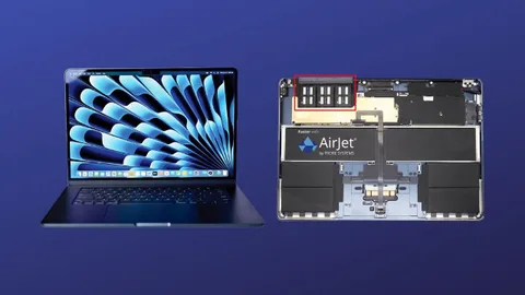AirJet teknolojisi ile MacBook Air Yeniden Tanımlanıyor: Sessiz ve güçlü soğutma devrimi