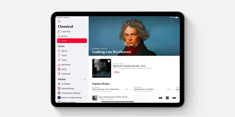 Apple Music Classical uygulaması artık iPad’de