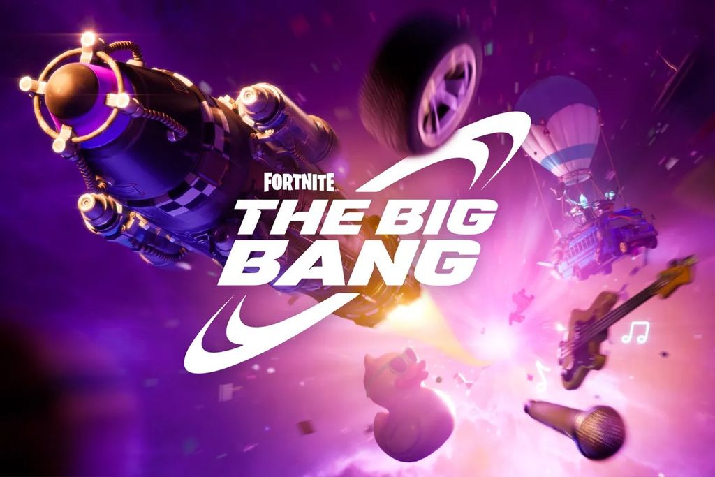 fortnite the bing bang