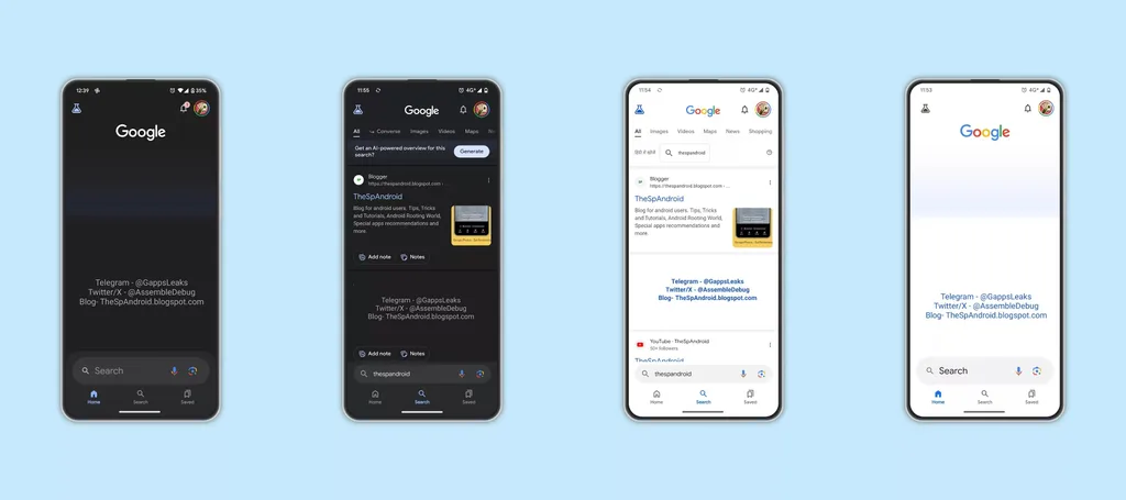 Android telefonlardaki Google uygulaması için önemli bir değişiklik yolda