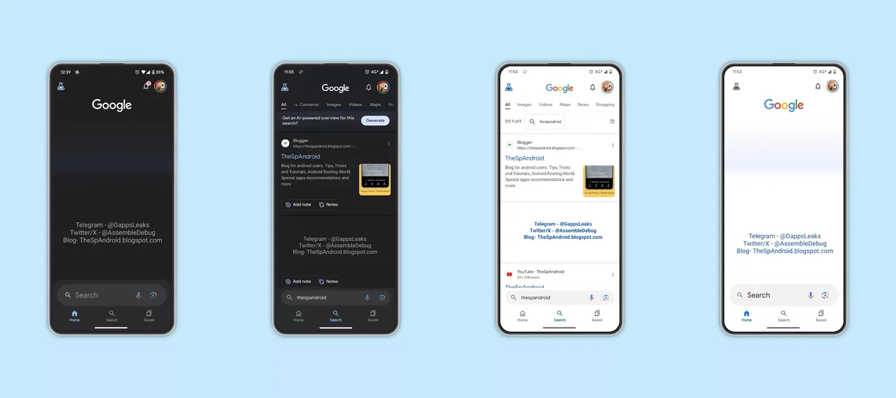 Android telefonlardaki Google uygulaması için önemli bir değişiklik yolda