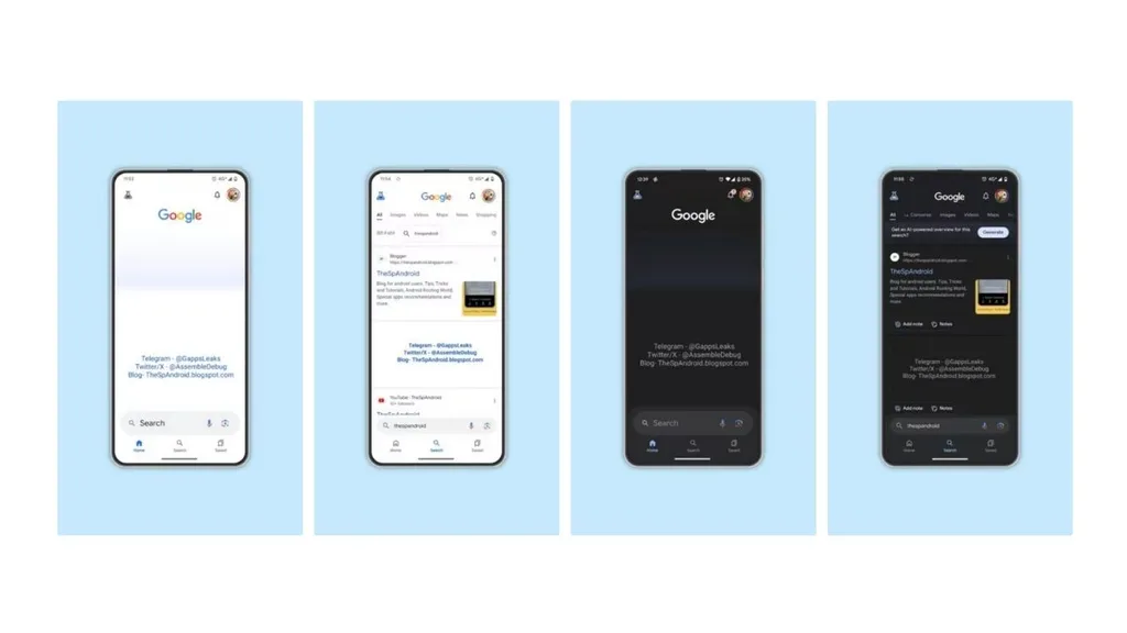 Google uygulamasında kullanıcı dostu yenilik: Arama çubuğu alta alınıyor