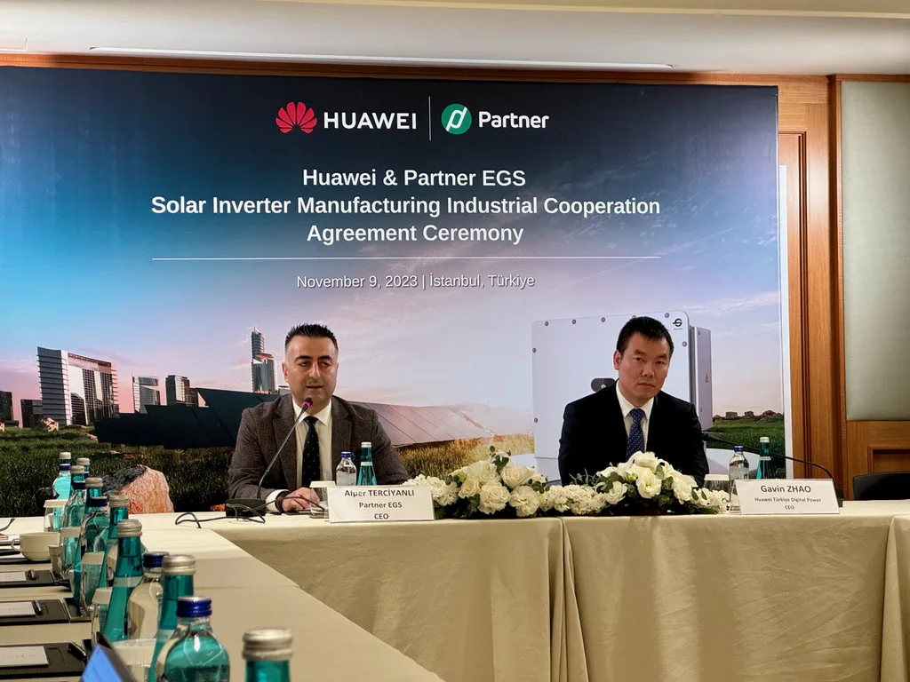 Huawei Türkiye, yerli inverter üretimi için EGS Partner İle Güçlerini Birleştiriyor