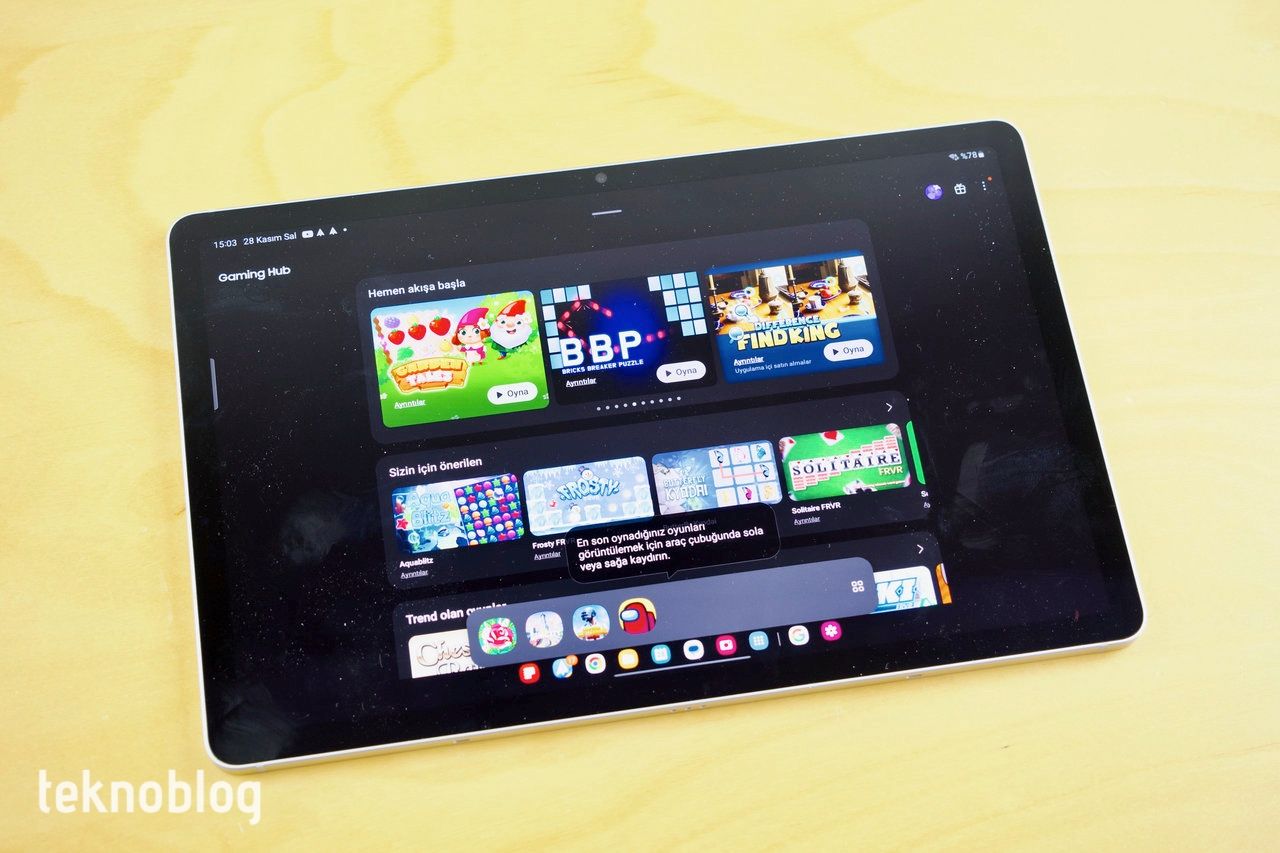 Galaxy Tab S9 FE için One UI 8.5 dönemi Güney Kore’de başladı