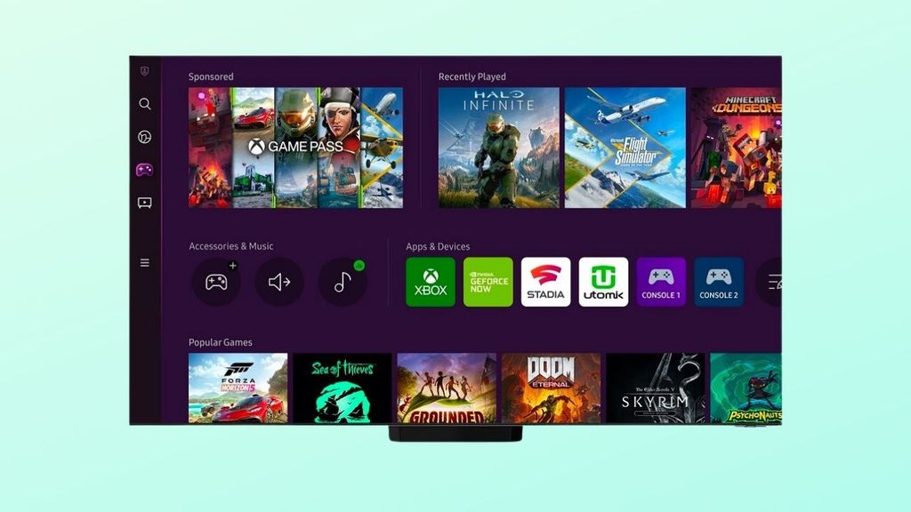 samsung tv bulut oyun