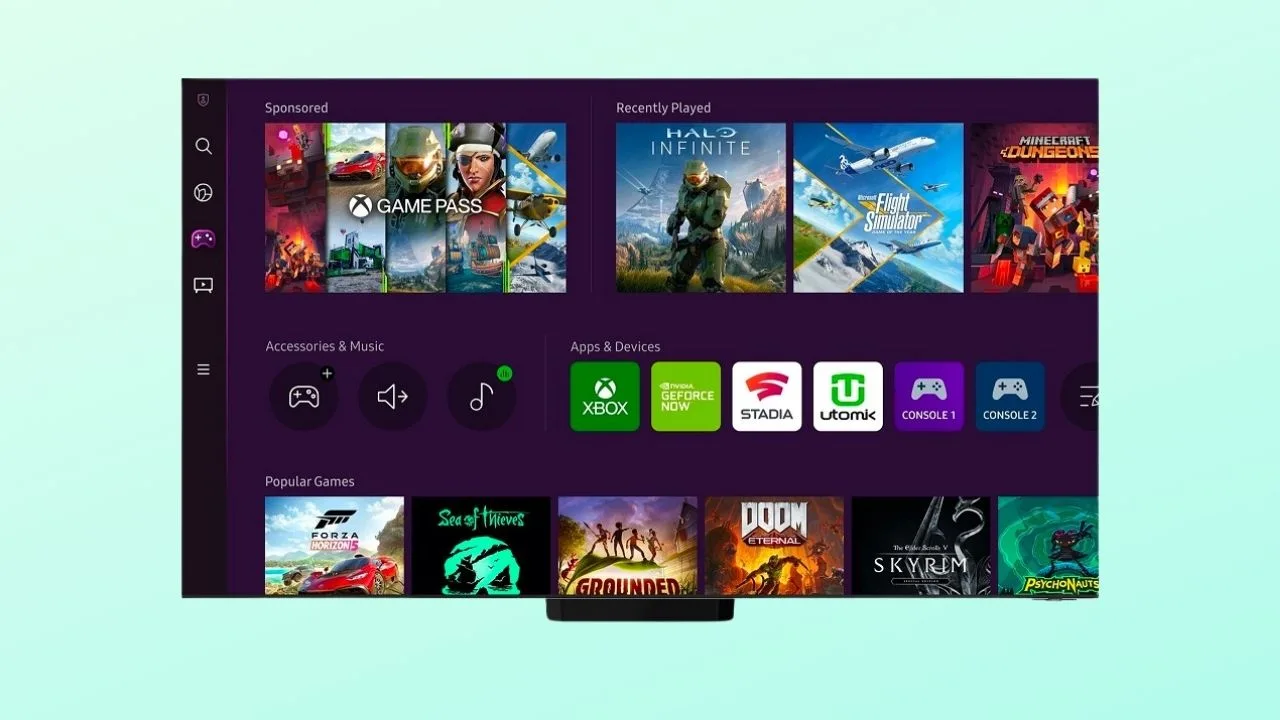 2020 model Samsung Akıllı TV’ler için bulut oyun desteği geldi