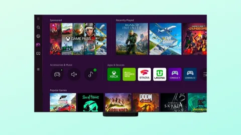 2020 model Samsung Akıllı TV’ler için bulut oyun desteği geldi