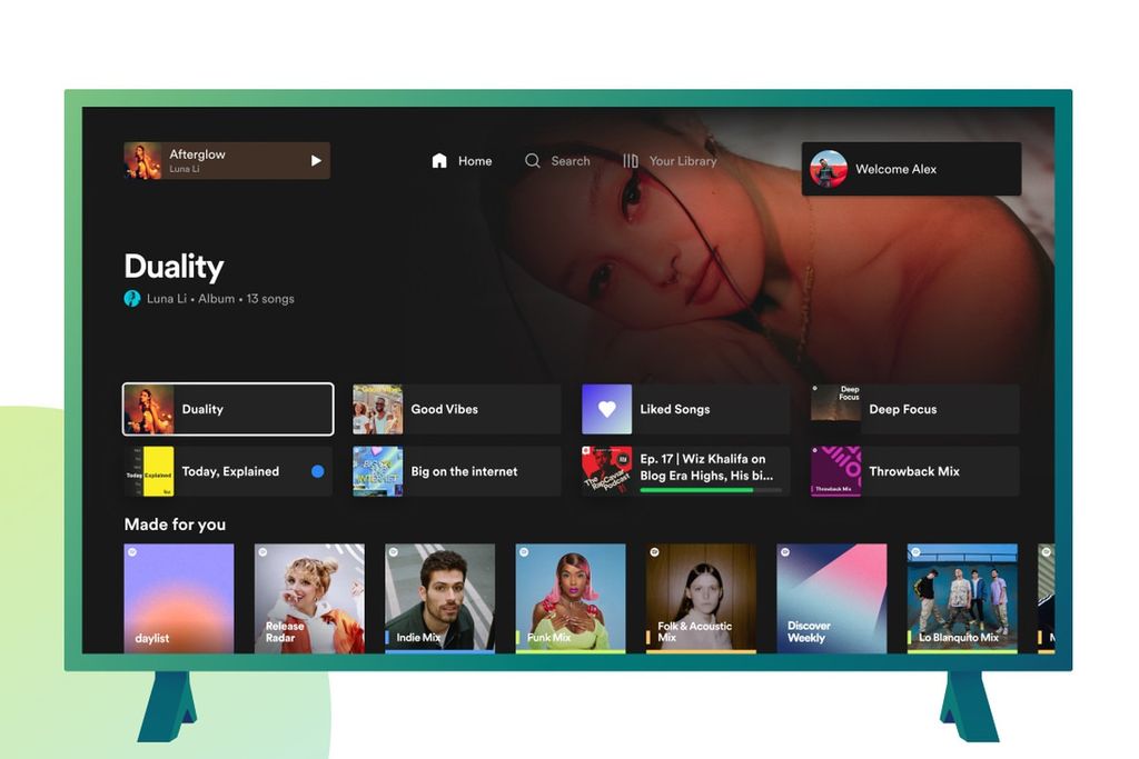 spotify tv