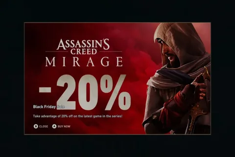 Ubisoft’un Assassin’s Creed Odyssey oyunundaki beklenmedik tam ekran reklam olayı