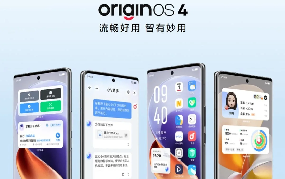 Vivo yeni kullanıcı arayüzü Origin OS 4’ü tanıttı