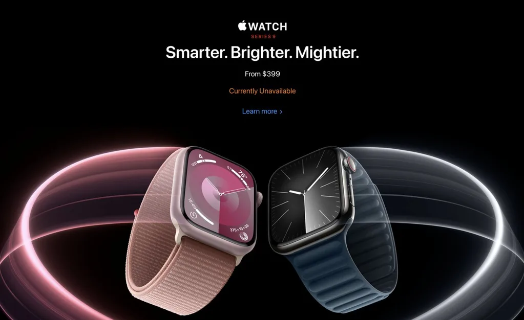Apple Watch Series 9 ve Ultra 2 satışları patent ihtilafı nedeniyle ABD’deki online mağazada durdu
