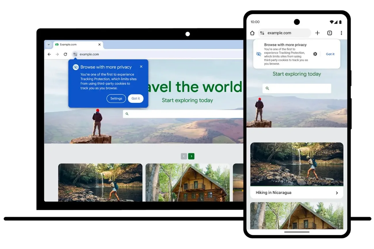 Google Chrome’da üçüncü taraf çerez engelleme planı başlıyor