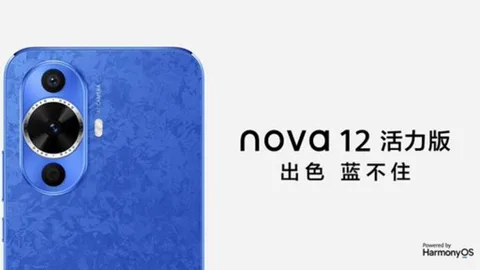Huawei Nova 12 Lite 120 Hz ekran ve 60 megapiksel ön kamerayla geliyor