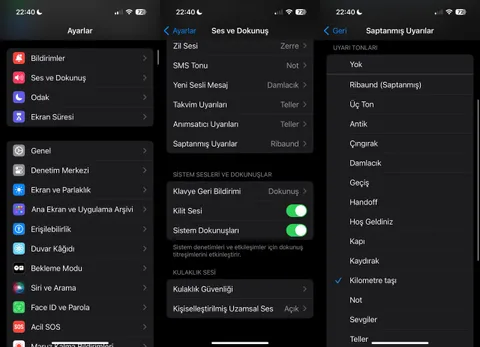 iOS 17.2 ile iPhone kullanıcılarına özelleştirilmiş uyarı tonları belirleme imkanı