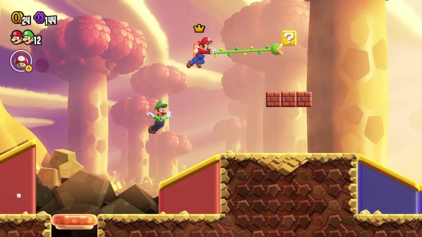 nintendo switch super mario bros wonder