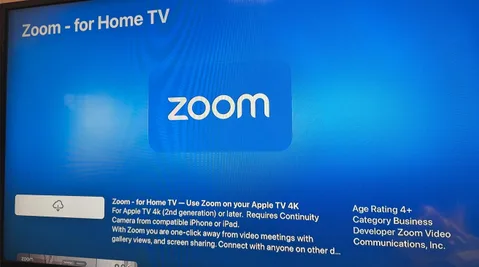 Apple TV 4K artık Zoom ile uyumlu