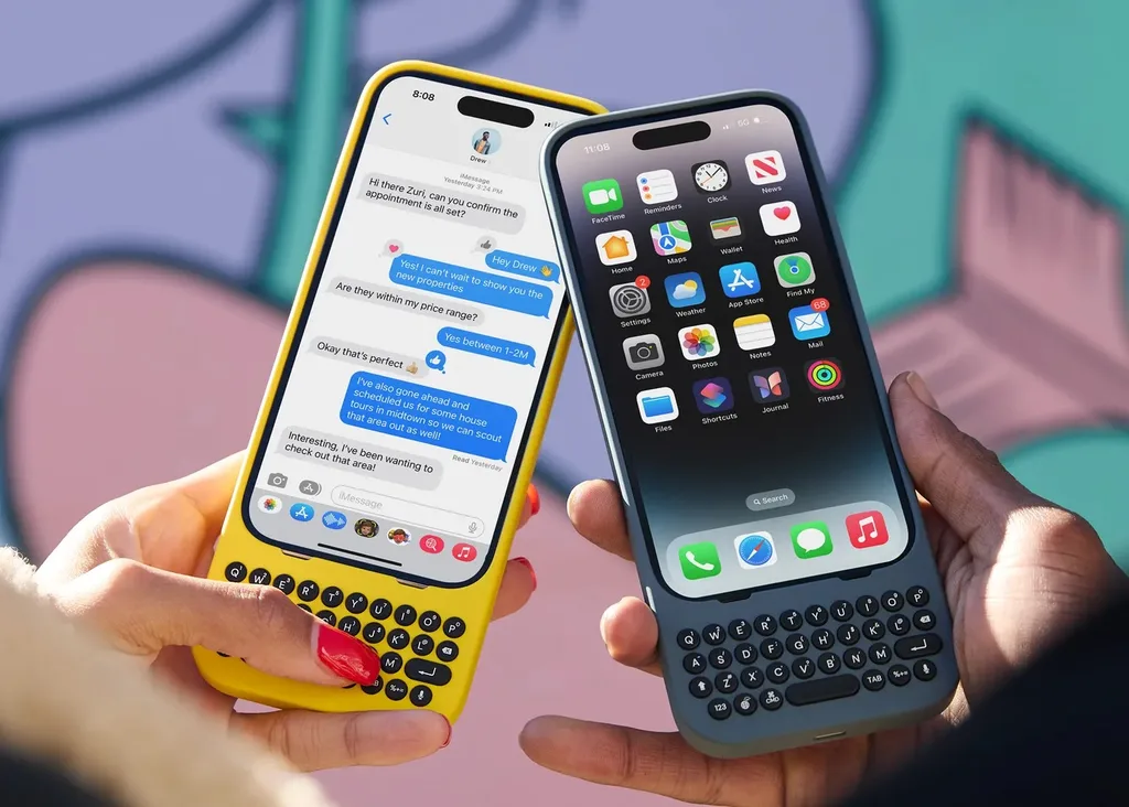 Clicks, BlackBerry benzeri tasarımıyla iPhone kullanıcılarına klavye kolaylığını sunuyor