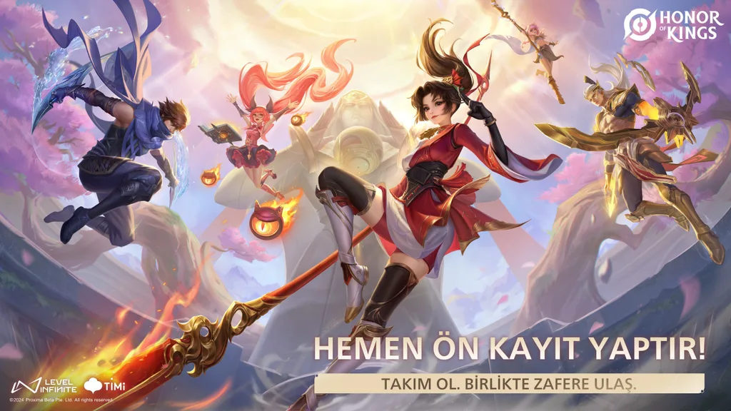 Honor of Kings yakında Türkiye’de oyuncularla buluşacak