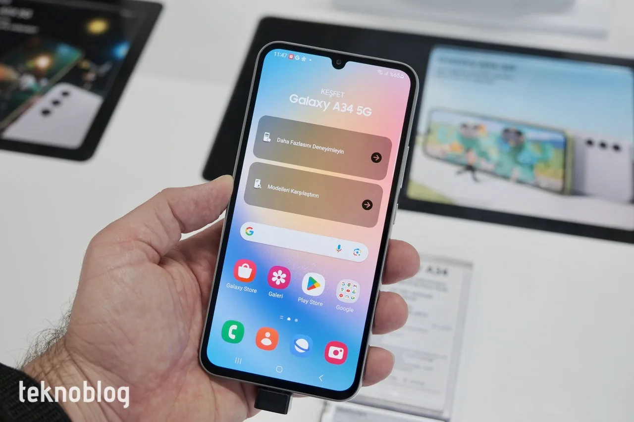 Galaxy A34 için One UI 7.0 güncellemesi grafik takibini geliştiriyor