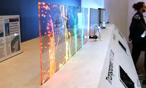 Samsung, şeffaf MicroLED ekran teknolojisini CES’te tanıttı