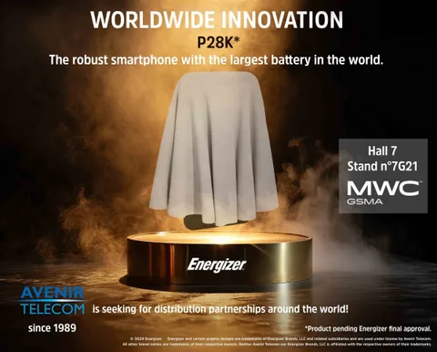 Devasa pilli Energizer P28K, MWC 2024’te tanıtılacak