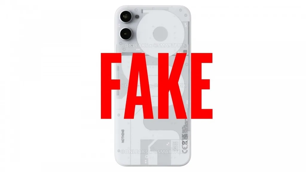 Nothing Phone 2a görselindeki sızıntı sahte çıktı