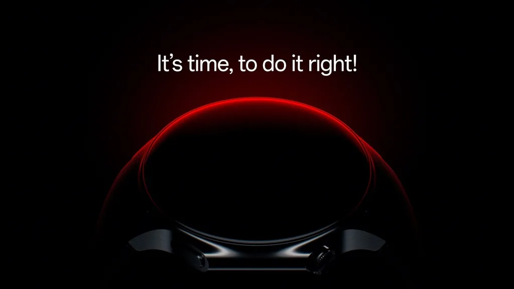 OnePlus’tan yeni akıllı saati OnePlus Watch 2 için ilk paylaşım geldi
