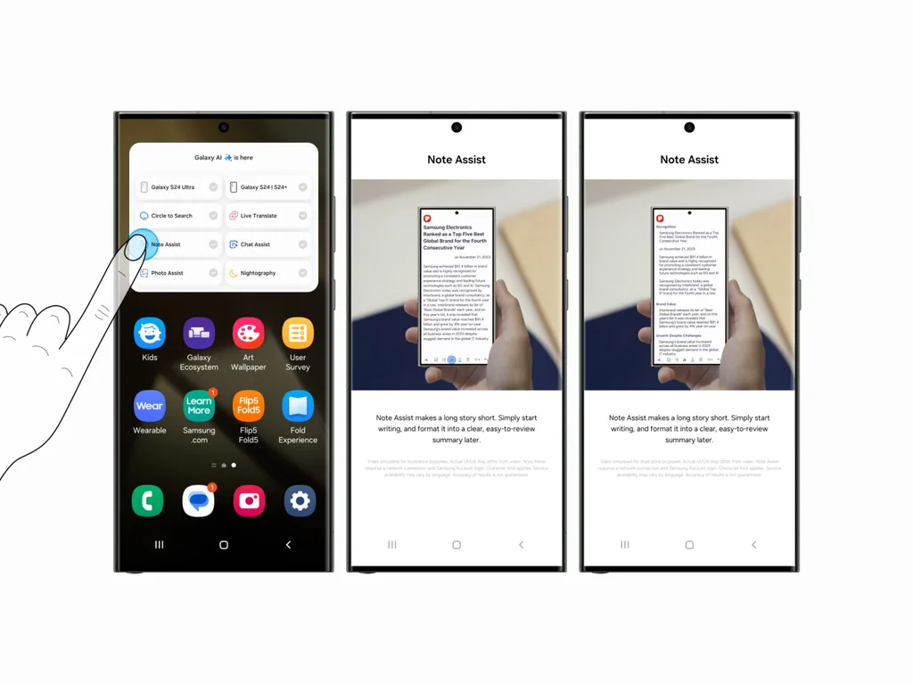 Samsung Galaxy AI özelliklerini Try Galaxy ile keşfetme imkanı
