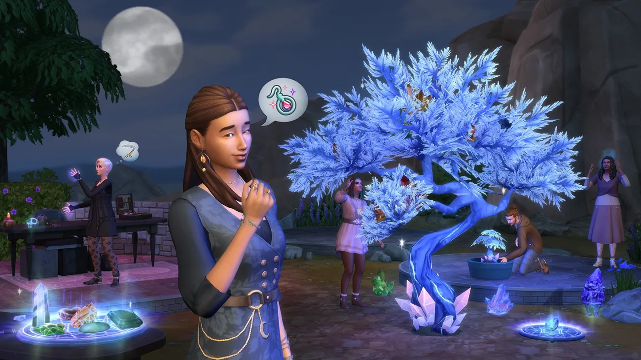 The Sims 4’te oyuncular kristal ve metal ustası olabilecek
