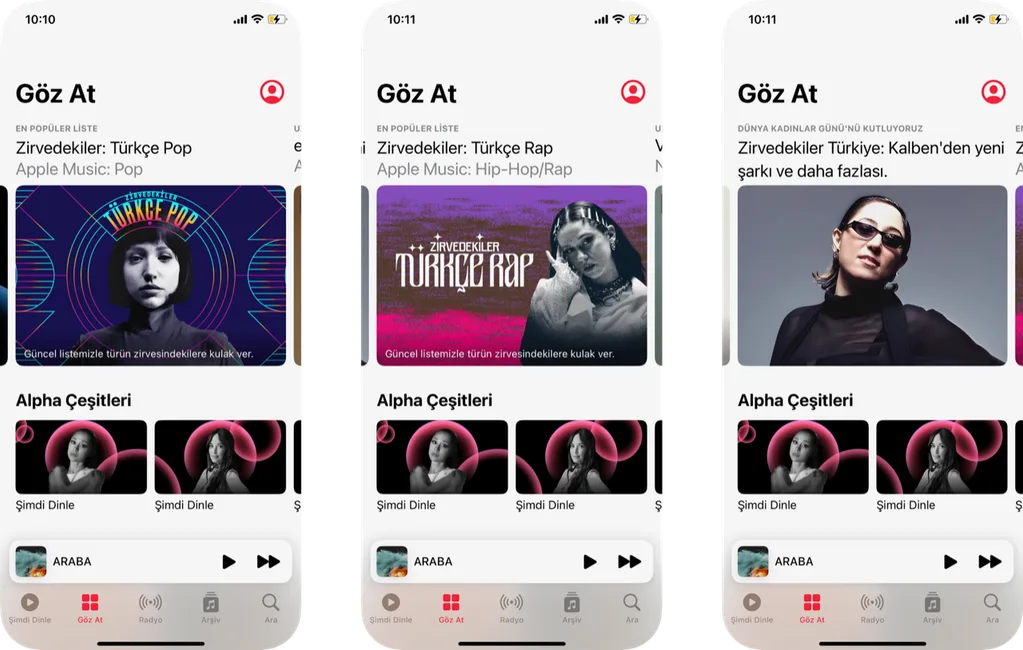 Apple Music kutlamalarıyla 8 Mart Dünya Kadınlar Günü öne çıkıyor
