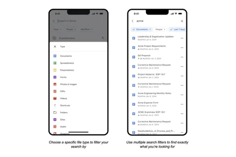 Google Drive iOS uygulamasında aramaları kolaylaştıran yenilik