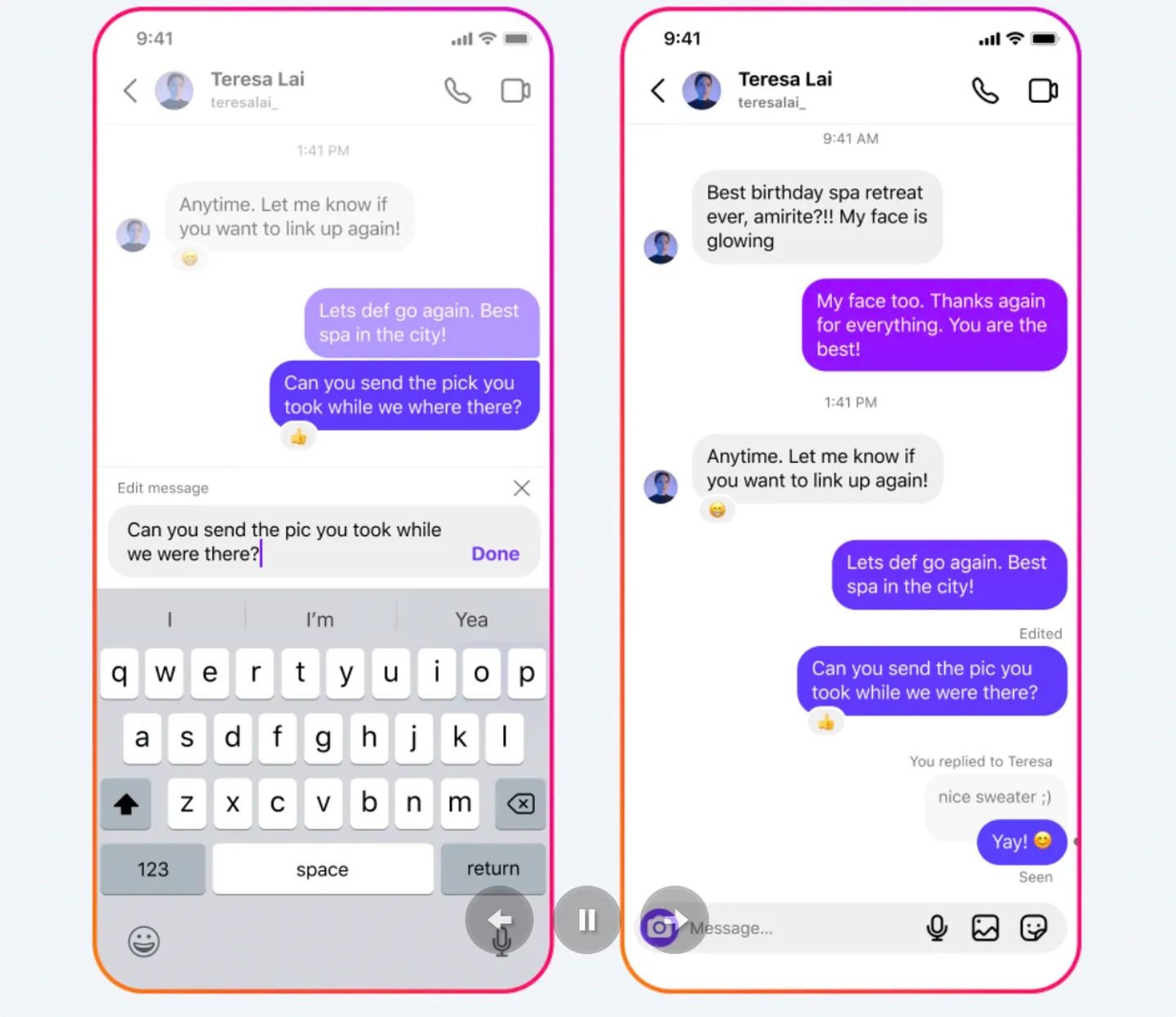 instagram dm düzenleme