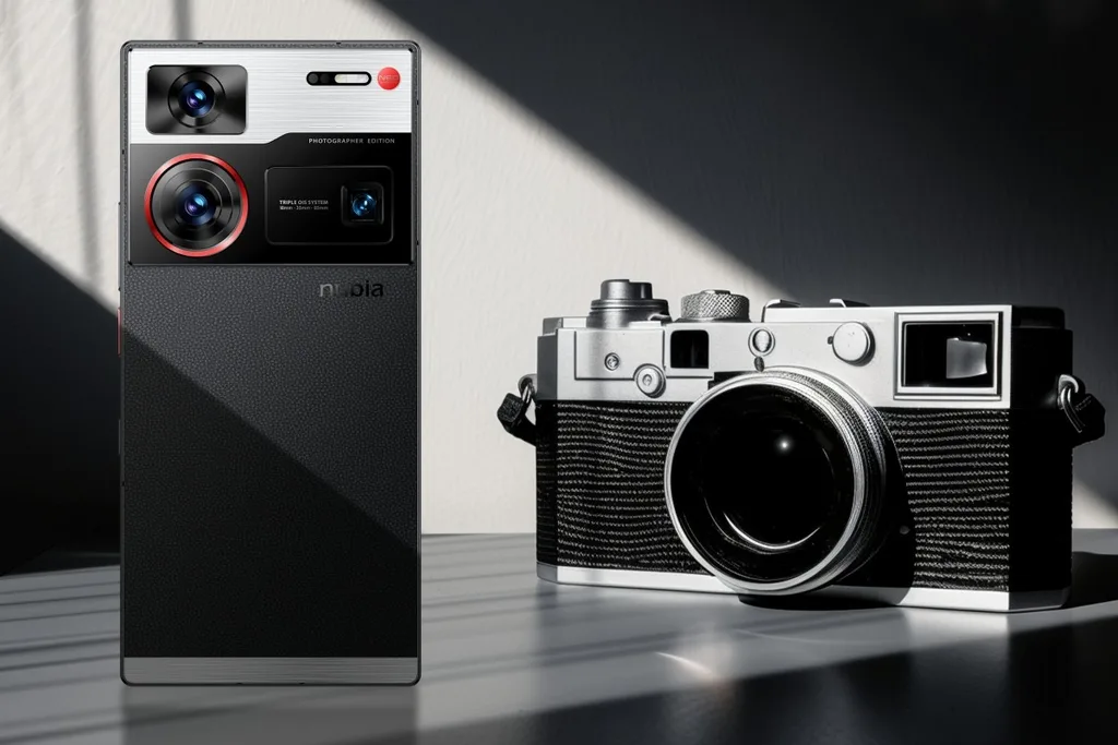 Nubia Z60 Ultra Photographer Edition, klasik fotoğraf makinelerinden ilham alan tasarımıyla geliyor