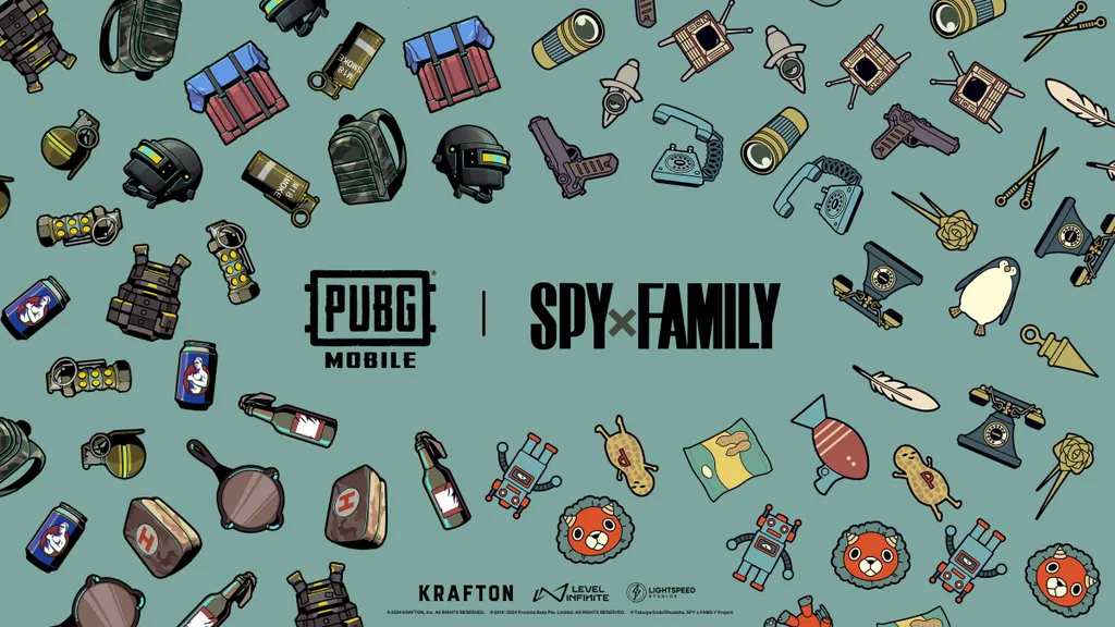 PUBG Mobile anime serileriyle iş birliklerine SPYxFAMILY ile devam ediyor