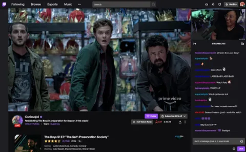 Twitch Prime Video Watch Party özelliğinin fişini çekiyor