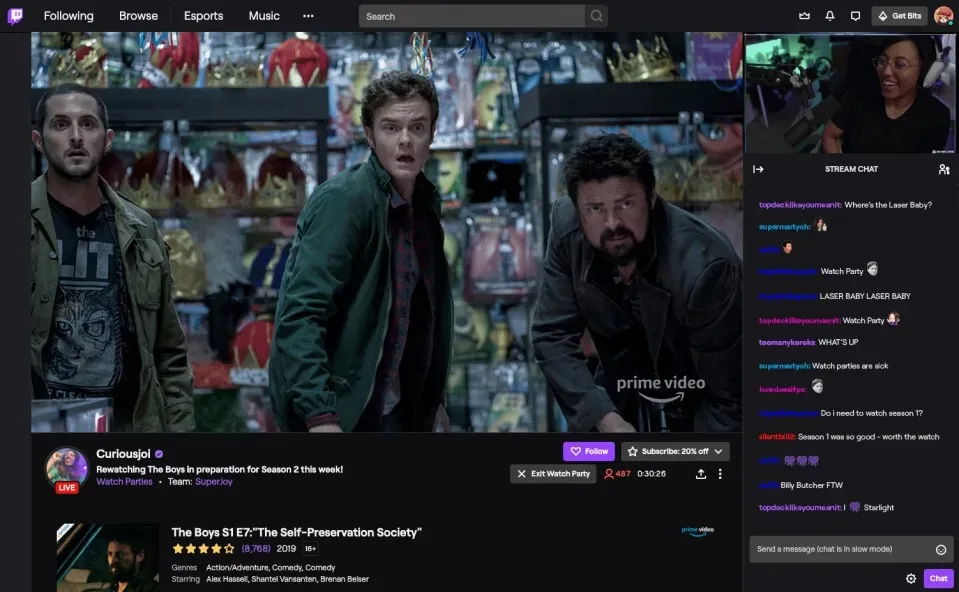 twitch prime video