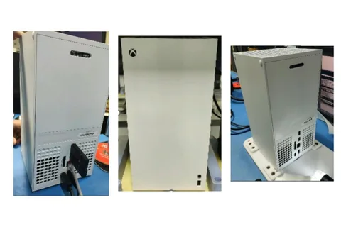 Disksiz ve beyaz Xbox Series X’in görüntüleri sızdırıldı