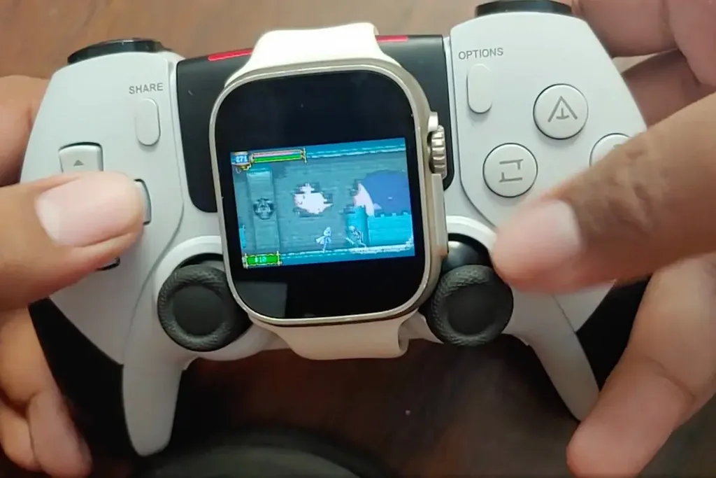 Apple Watch üzerinde Game Boy deneyimi yaşamak mümkün