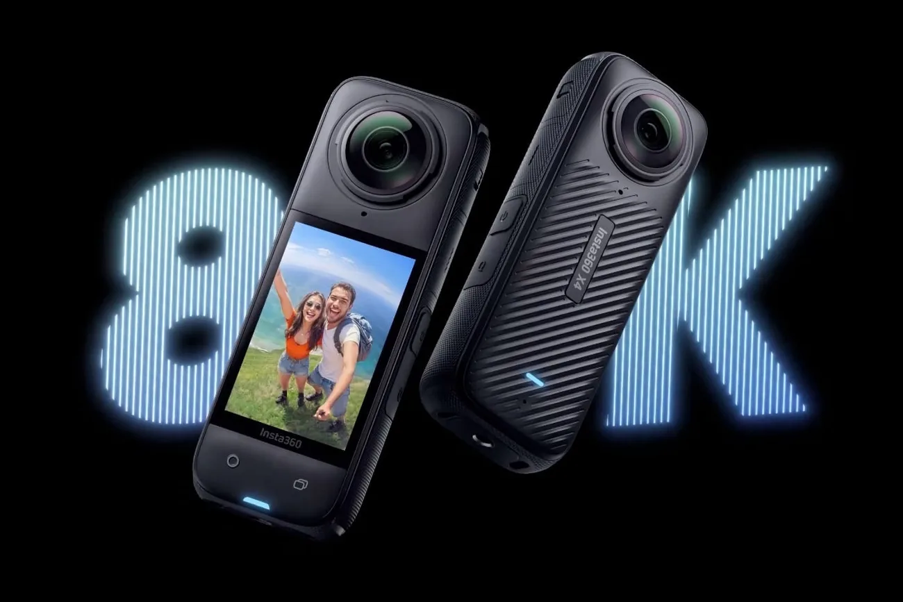 Insta360 X4 ile 8K çözünürlük dönemine geçiyor, daha uzun pil ömrü sunuyor