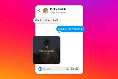 Instagram, küçüklere gönderilen çıplak fotoğrafları bulanıklaştıracak